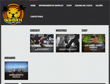 Tablet Screenshot of crossfitcocobeach.com